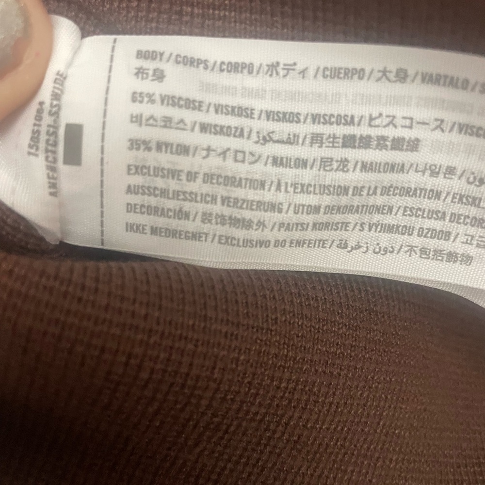 Abercrombie & Fitch Corset Style Sweater - Picture 5 of 5